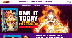 Desktop Screenshot of dragonballz.com